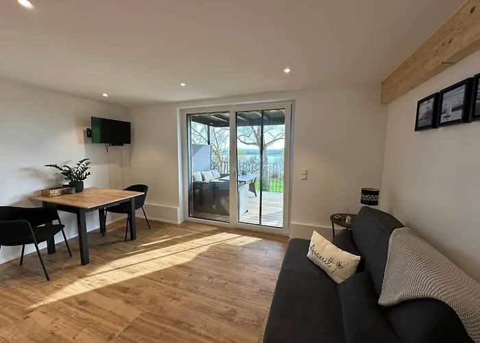 Ferienwohnung Mit See Und Alpenblick